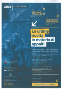 Convegno ANCE – Le ultime novità in materia di appalti