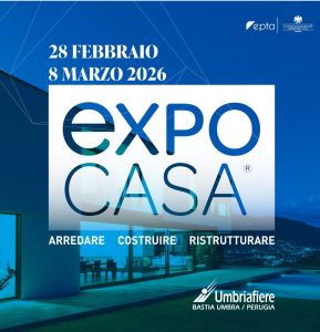 EPTA CONFCOMMERCIO UMBRIA “EXPO CASA”         42° Edizione – 28 febbraio – 8 marzo 2026 presso il Centro Fieristico di Bastia Umbria (PG)